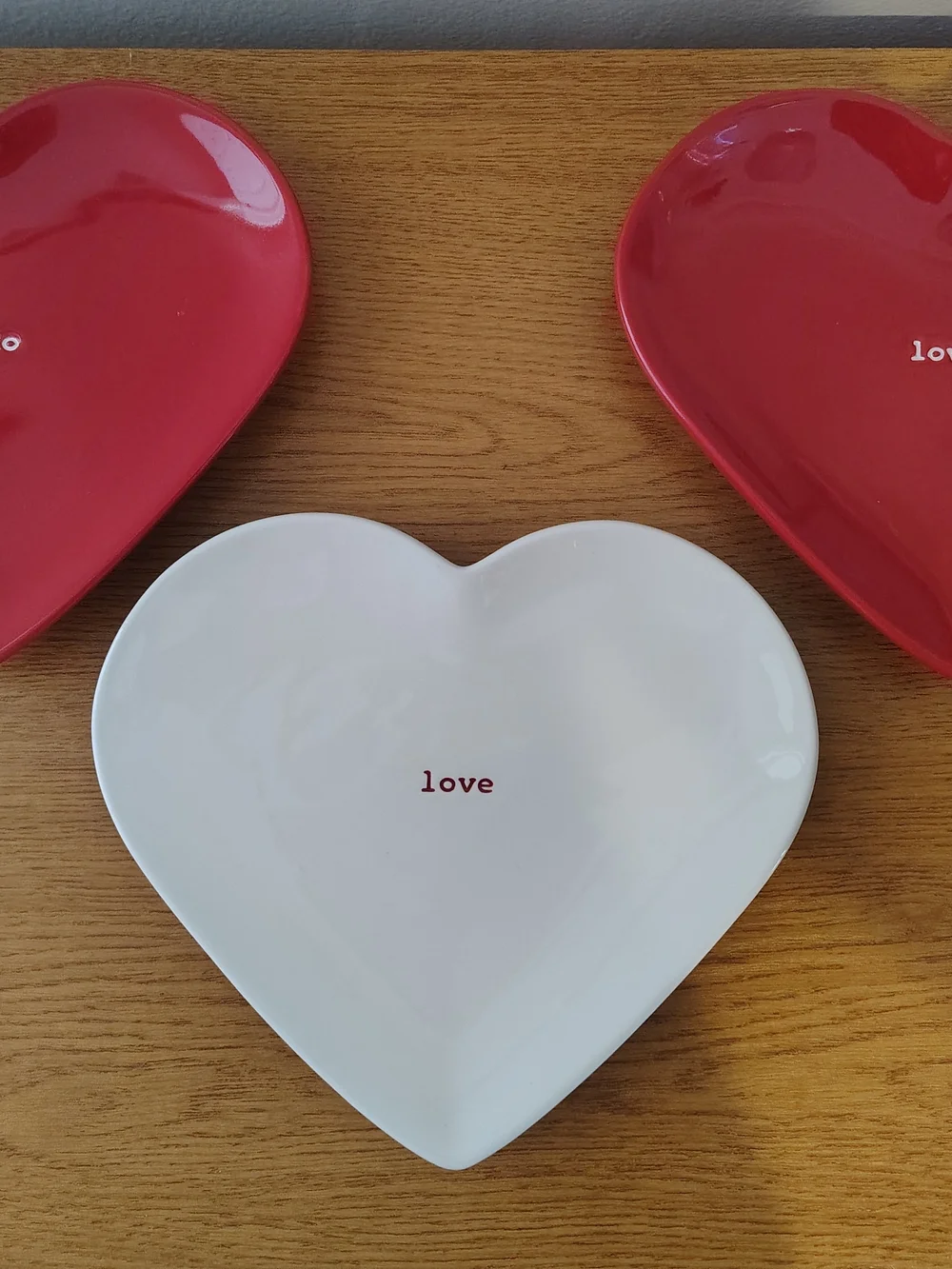 Pottery Barn heart shaped